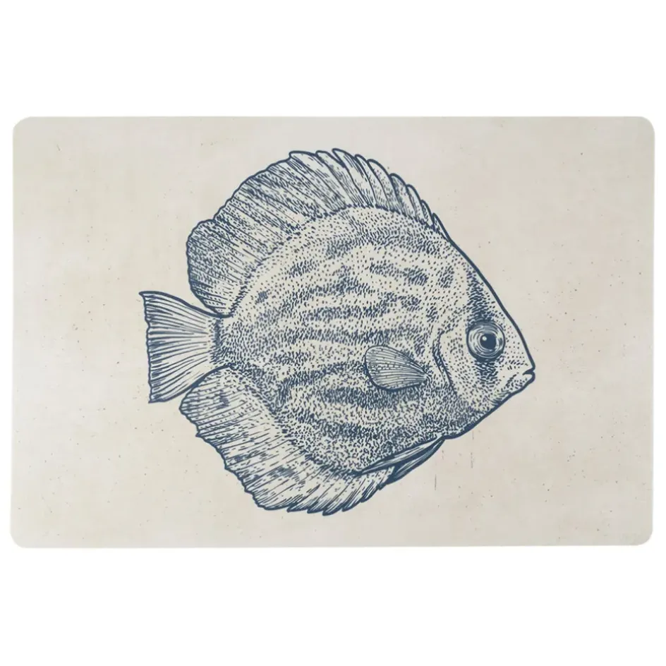 Fabrique de Styles Sets De Table*Set de table poisson 30x45cm - Turbot