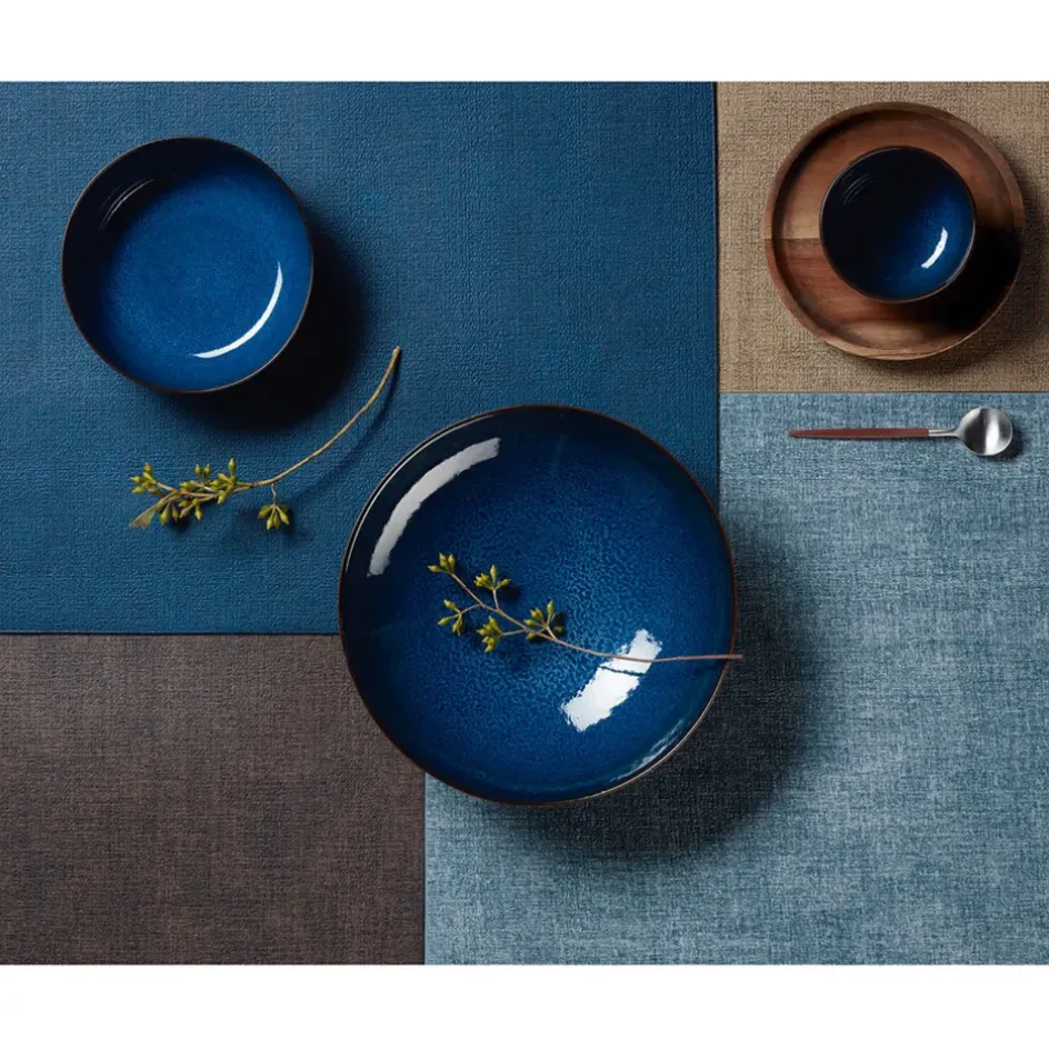 Fabrique de Styles Sets De Table*Set de table rectangle denim 46x33cm - Meli Melo