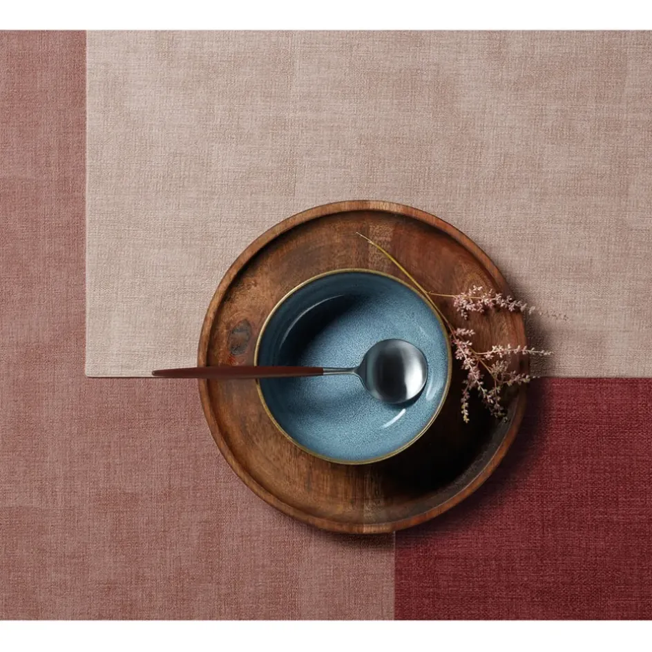 Fabrique de Styles Sets De Table*Set de table rectangle saumon 46x33cm - Meli Melo