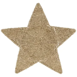 Fabrique de Styles Sets De Table*Set de table étoile en jonc de mer 44.5x44.5cm - Borneo