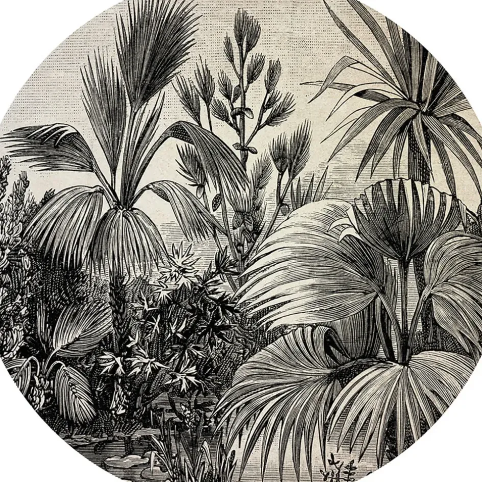 Fabrique de Styles Sets De Table*Set de table vinyle foret d35cm