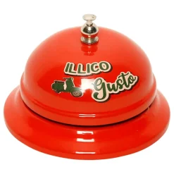 Fabrique de Styles Petits Objets Déco*Sonnette de table "pizza" en fer