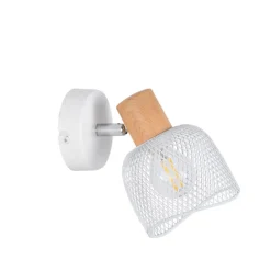 Fabrique de Styles Appliques*Spot 1 lumière en métal h17.5cm - Ottawa