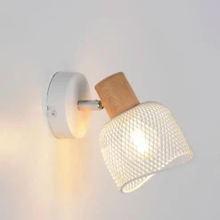 Fabrique de Styles Appliques*Spot 1 lumière en métal h17.5cm - Ottawa