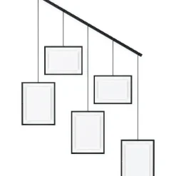 Fabrique de Styles Cadres Photos*Support 5 cadres suspendu