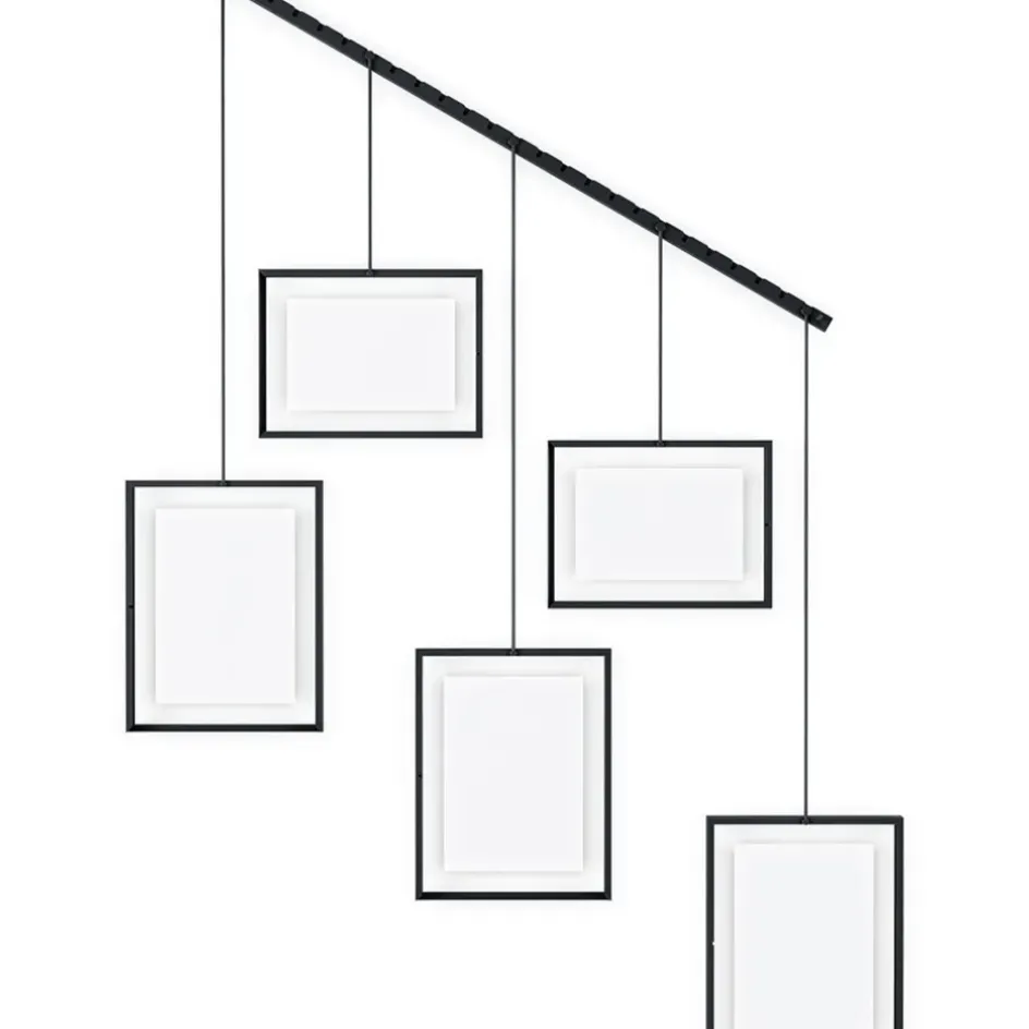 Fabrique de Styles Cadres Photos*Support 5 cadres suspendu