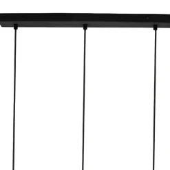 Fabrique de Styles Suspensions*Suspension 3 feux en fer et manguier h121cm mat - ferese