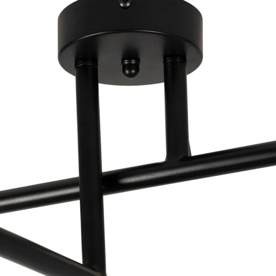 Fabrique de Styles Suspensions*Suspension 4 lumières en fer et verre h36cm - Ardecor