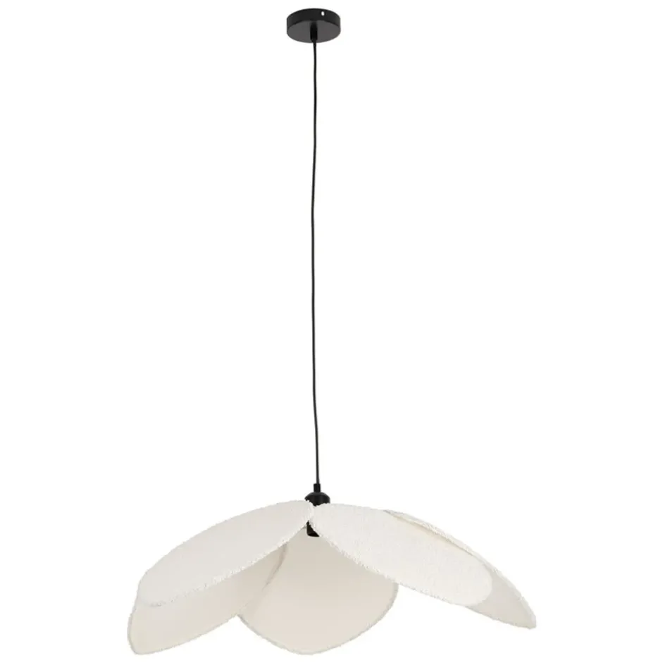 Fabrique de Styles Suspensions*Suspension bouclette écru d70cm