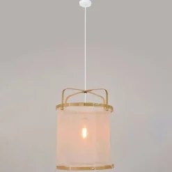 Fabrique de Styles Suspensions*Suspension en bambou d35cm - hikari