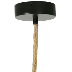 Fabrique de Styles Suspensions*Suspension en corde de papier et fer d71cm - Calyp