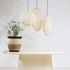 Fabrique de Styles Suspensions*Suspension en jute écru h79cm - Ramille