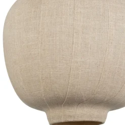 Fabrique de Styles Suspensions*Suspension en lin et doré d35cm - Calypso