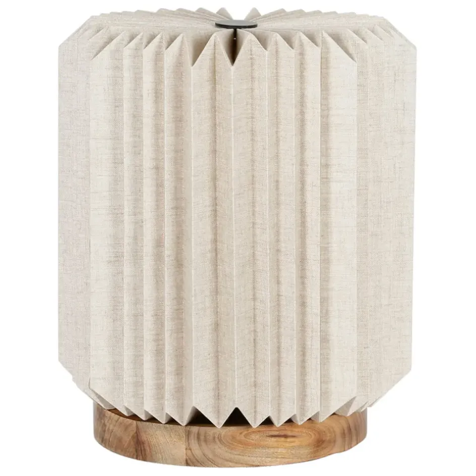 Fabrique de Styles Lampes À Poser*Suspension en papier et lin d56xh20cm - Fontelo