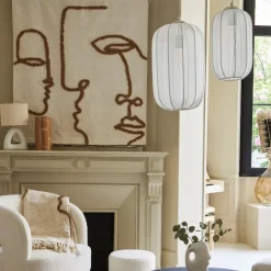 Fabrique de Styles Suspensions*Suspension en polyester et fer h34cm - Organic