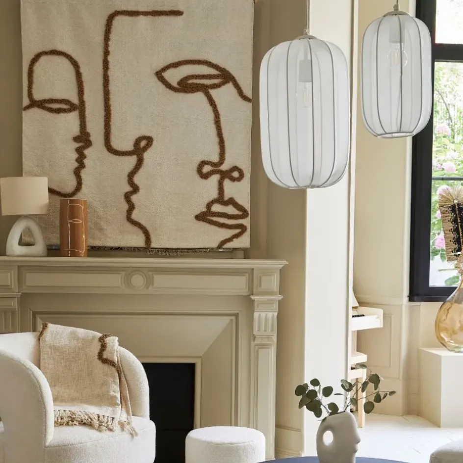 Fabrique de Styles Suspensions*Suspension en polyester et fer h34cm - Organic