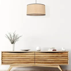 Fabrique de Styles Suspensions*Suspension en raphia d38cml - Cylindre