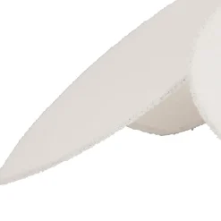 Fabrique de Styles Suspensions*Suspension en tissu et frêne d110x39cm écru - Bouclette