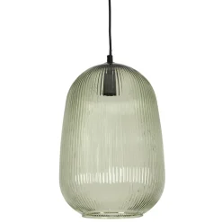 Fabrique de Styles Suspensions*Suspension en verre et fer d22.5xh33cm - Lumi
