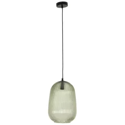 Fabrique de Styles Suspensions*Suspension en verre et fer d22.5xh33cm - Lumi