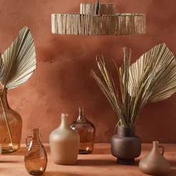 Fabrique de Styles Suspensions*Suspension en fer et corde de papier d55cm - Calyp