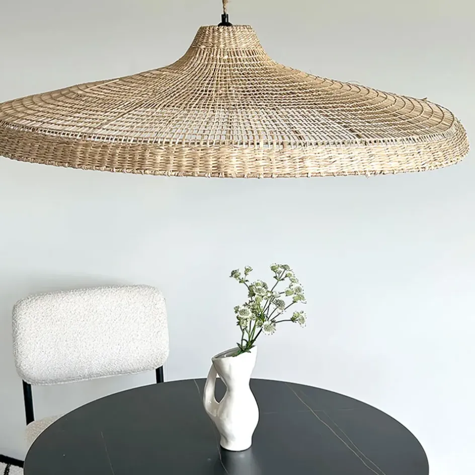 Fabrique de Styles Suspensions*Suspension non électrifiée en jonc de mer tressé d100cm