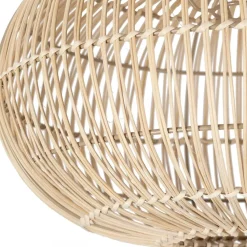 Fabrique de Styles Suspensions*Suspension non électrique en rotin et fer d40cm - Brasil