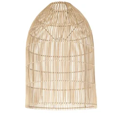 Fabrique de Styles Suspensions*Suspension non électrique en rotin et fer d40cm - Brasil