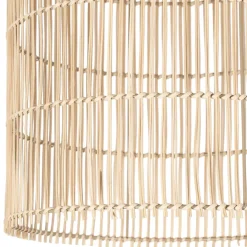 Fabrique de Styles Suspensions*Suspension non électrique en rotin et fer d40cm - Brasil