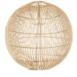 Fabrique de Styles Suspensions*Suspension non électrique en rotin et fer d40cm - Brasil