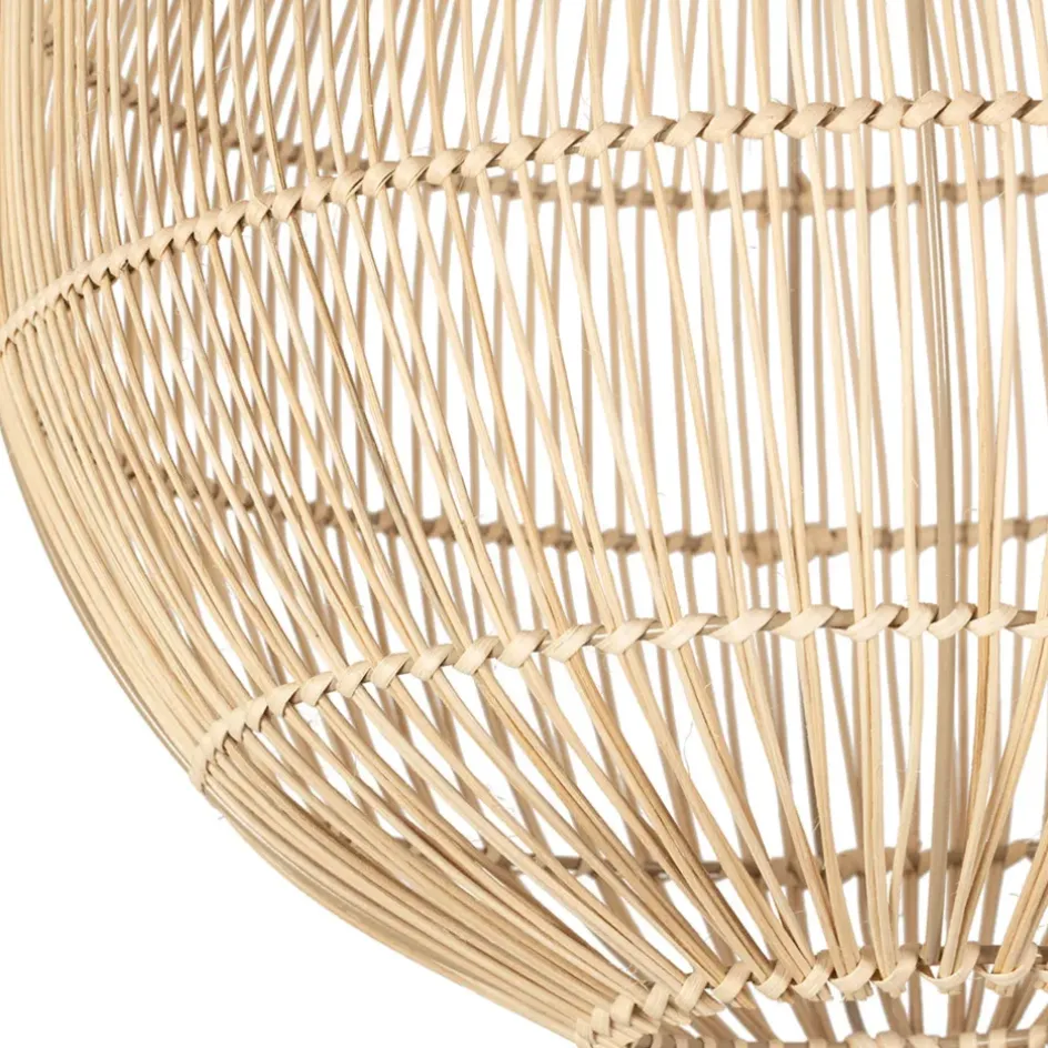 Fabrique de Styles Suspensions*Suspension non électrique en rotin et fer d40cm - Brasil