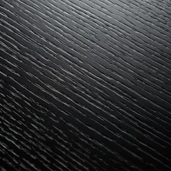 Fabrique de Styles Table De Salle À Manger*Table à manger avec allonge en placage chêne noir 180x105cm - Verona