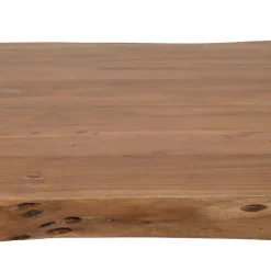 Fabrique de Styles Table De Salle À Manger*Table à manger en acacia massif et pieds en fer noir 240x110cm - Factory