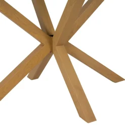 Fabrique de Styles Table De Salle À Manger*Table à manger en verre trempé et métal 160x90cm - Adela