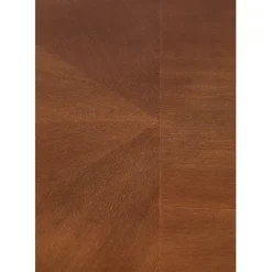 Fabrique de Styles Table De Salle À Manger*Table à manger ovale en noyer plaqué et métal doré 180x90cm - Denise