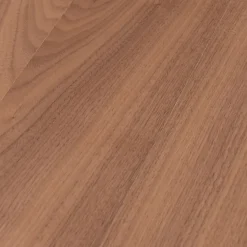 Fabrique de Styles Table De Salle À Manger*Table à manger ronde en noyer et pieds hêtre noir d100cm - Caly