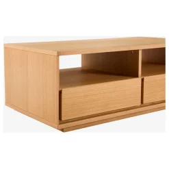 Fabrique de Styles Table Basses*Table basse 2 tiroirs en chêne - Hazo