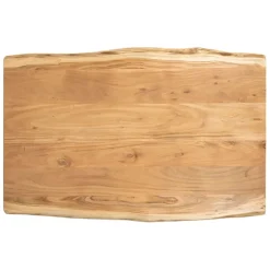 Fabrique de Styles Table Basses*Table basse en acacia et pieds en fer noir - Brooklyn