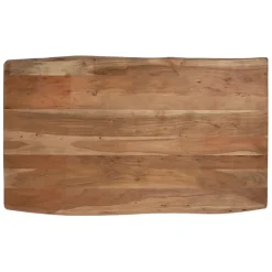 Fabrique de Styles Table Basses*Table basse en acacia massif et pieds en fer noir 130x70cm - Factory