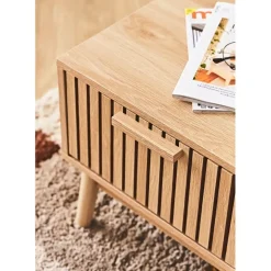 Fabrique de Styles Table Basses*Table basse en bois naturel 100x50 cm - kara