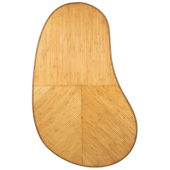 Fabrique de Styles Table Basses*Table basse en rotin et bambou 124x73cm - Saori