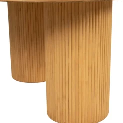 Fabrique de Styles Table Basses*Table basse en rotin et bambou 124x73cm - Saori