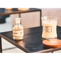 Fabrique de Styles Table Basses*Table basse gigogne carrée (lot de 2) en aluminium et fer - Felia