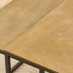 Fabrique de Styles Table Basses*Table basse gigogne (lot de 3) en fer - Félia