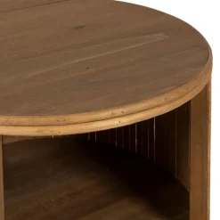 Fabrique de Styles Tables De Chevet*Table de chevet avec 2 niveaux en bambou - Saori