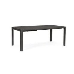 Enfant Fabrique de Styles Tables De Jardin|Jardin*Table de jardin avec allonge en aluminium 180(+60)x100cm - Kiplin