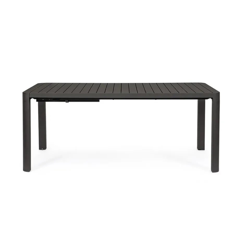 Enfant Fabrique de Styles Tables De Jardin|Jardin*Table de jardin avec allonge en aluminium 180(+60)x100cm - Kiplin