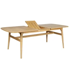 Enfant Fabrique de Styles Tables De Jardin|Jardin*Table de jardin extensible en acacia 180(+40cm)x100cm - Cavalo
