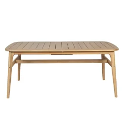 Enfant Fabrique de Styles Tables De Jardin|Jardin*Table de jardin extensible en acacia 180(+40cm)x100cm - Cavalo