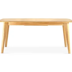 Fabrique de Styles Table De Salle À Manger*Table de repas avec allonge intégrée en chene naturel 180(+50)x100xh76cm - Sublime